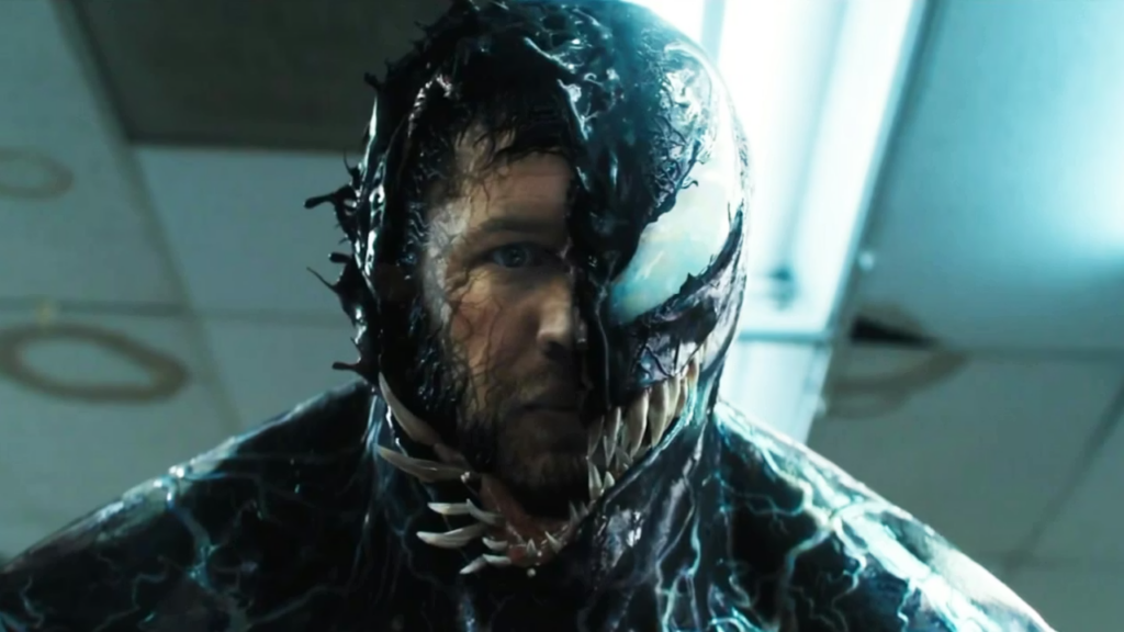 Tom Hardy in 'Venom' (Image: Sony Pictures)