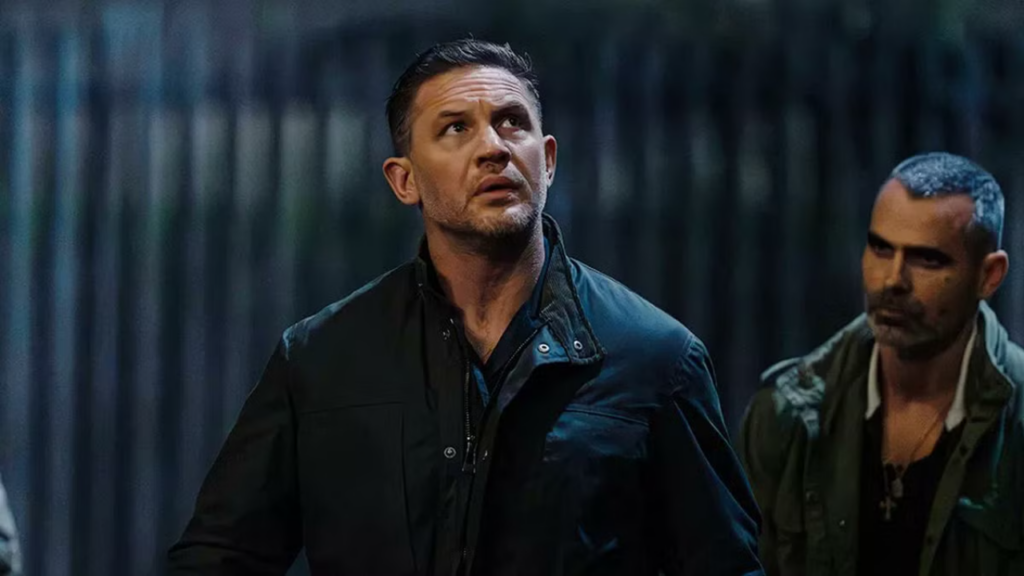 Tom Hardy in 'MobLand' (Image: Paramount+)