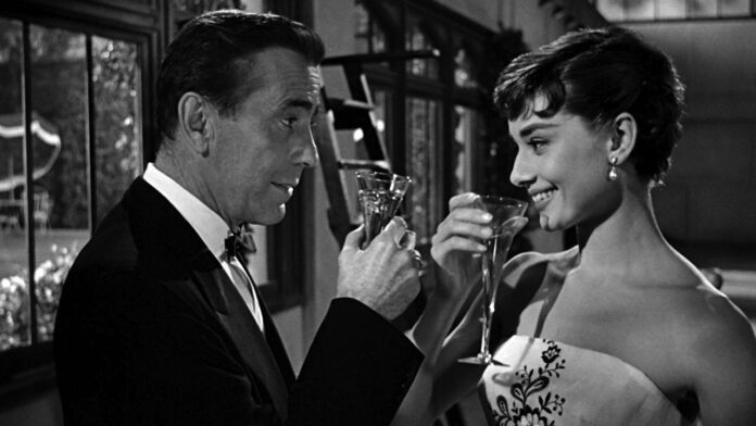 Humphrey Bogart and Audrey Hepburn in 'Sabrina' (Image: Paramount Pictures)