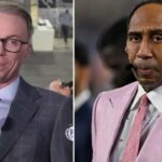 Kevin Harvick and Stephen A. Smith