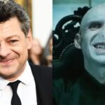 Andy Serkis and Lord Voldemort (Image: Vanity Fair and Warner Bros.)
