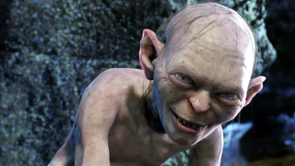 Andy Serkis as Gollum in 'The Lord Of The Rings' (Image: New Line Cinema)