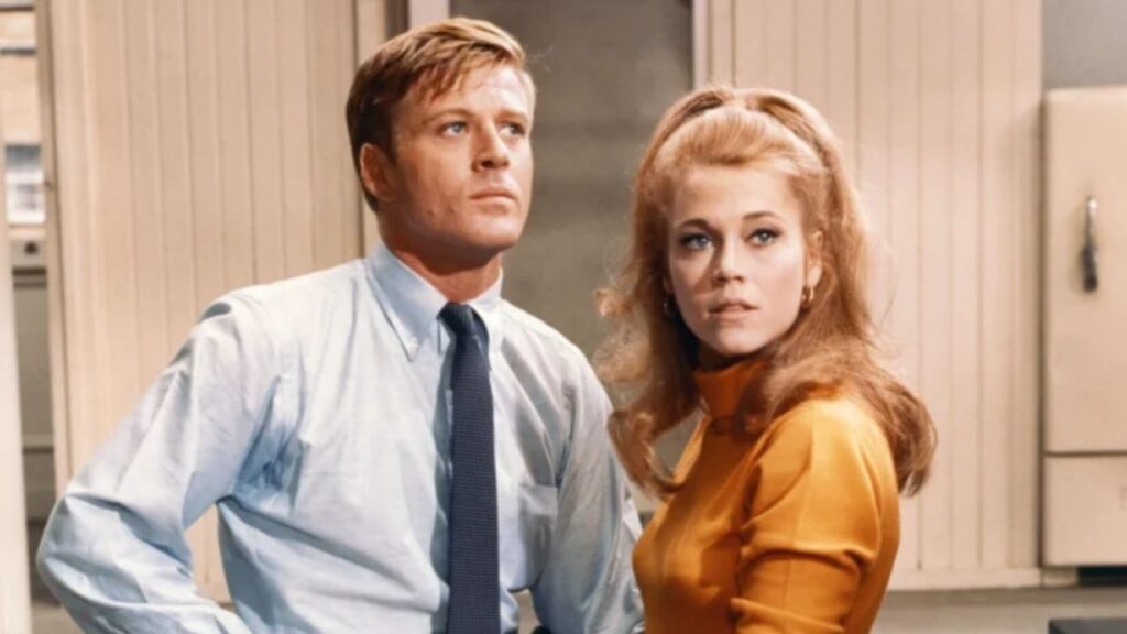 Jane Fonda and Robert Redford in 'Barefoot in the Park'