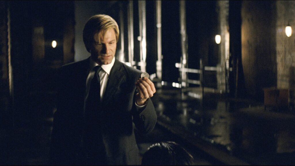Harvey Dent in 'The Dark Knight'