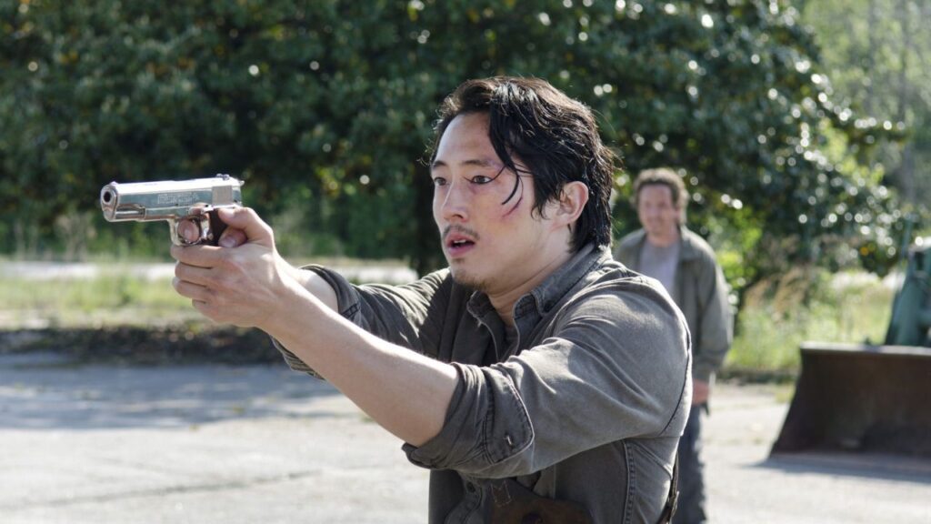 Glenn Rhee in The Walking Dead (Image: AMC)