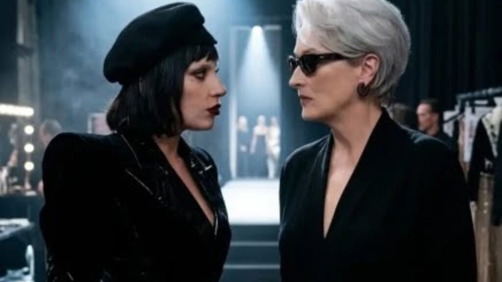 Lady Gaga in 'The Devil Wears Prada 2' (Image: 20th century studios)