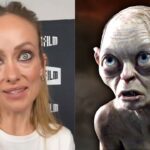 Olivia Wilde and Gollum from 'Lord of the Rings'