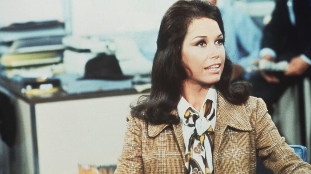 Mary Richards in The Mary Tyler Moore Show (Image: CBS)