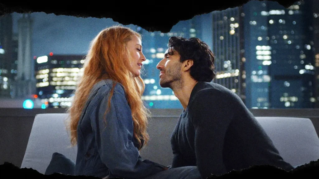 Blake Lively and Justin Baldoni in 'It Ends With Us' (Image: Sony Pictures)