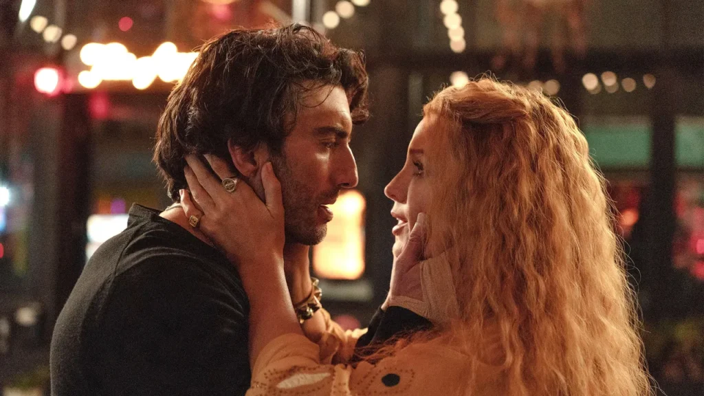 Blake Lively and Justin Baldoni in 'It Ends With Us' (Image: Sony Pictures)