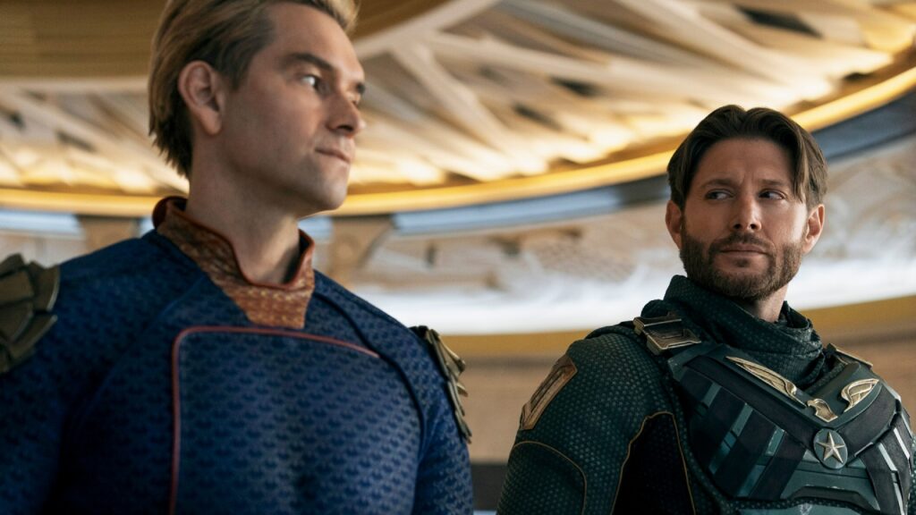 Homelander and Soldier Boy in 'The Boys' (Image: Amazon)
