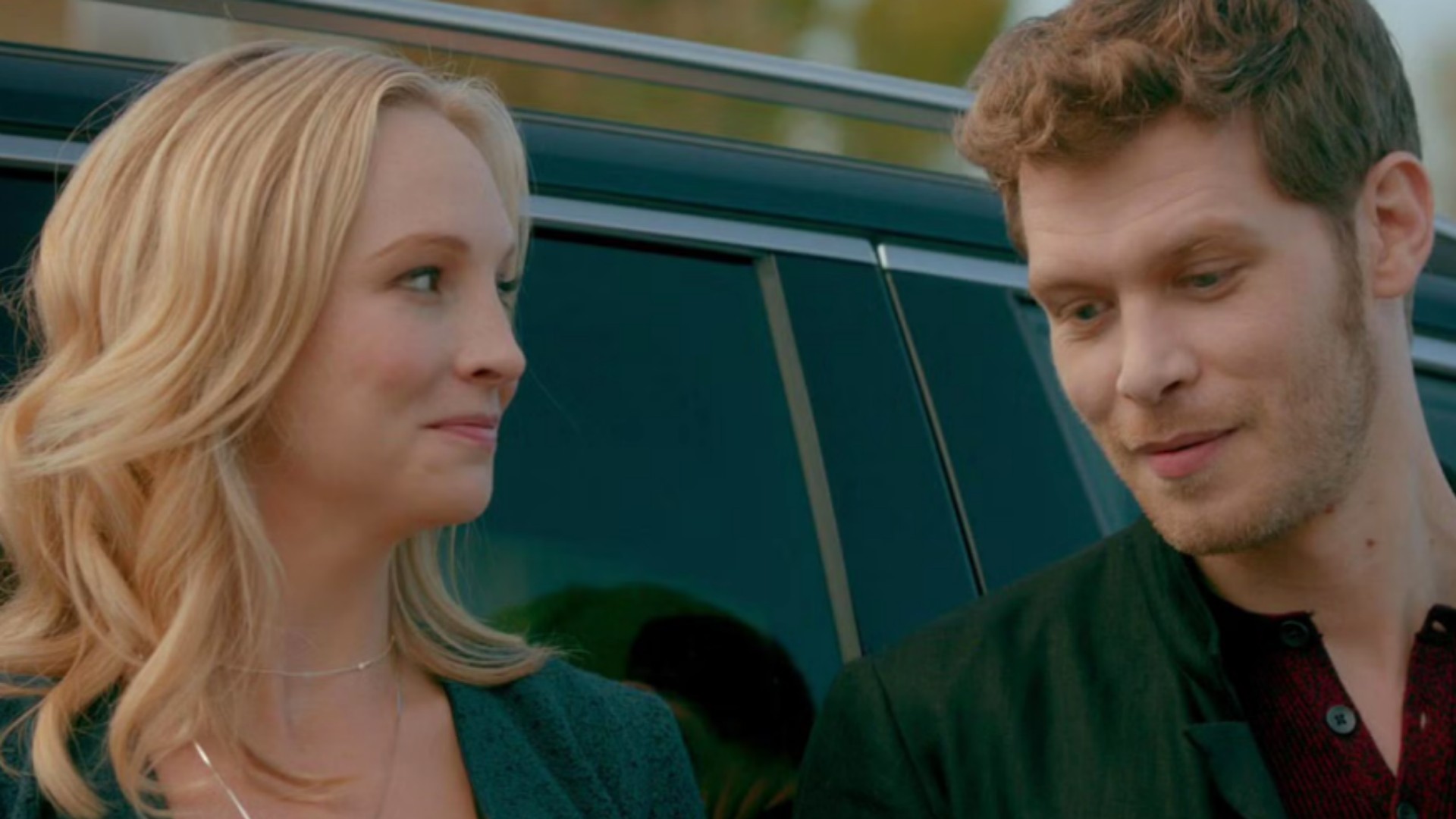 Caroline Forbes and Klaus Mikaelson in ‘The Vampire Diaries’