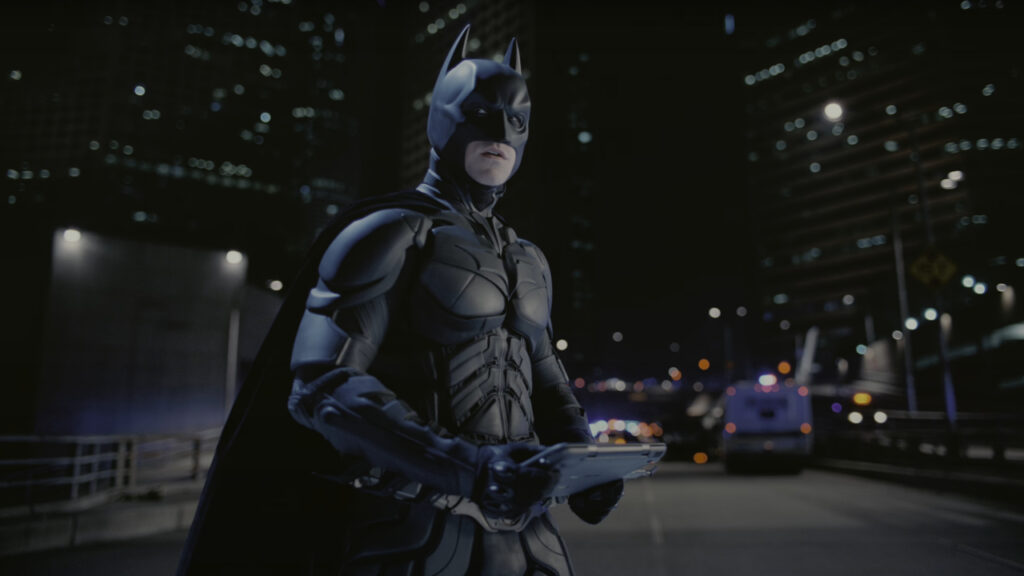 Christian Bale as Batman in 'The Dark Knight Rises' (Image: Warner Bros.)