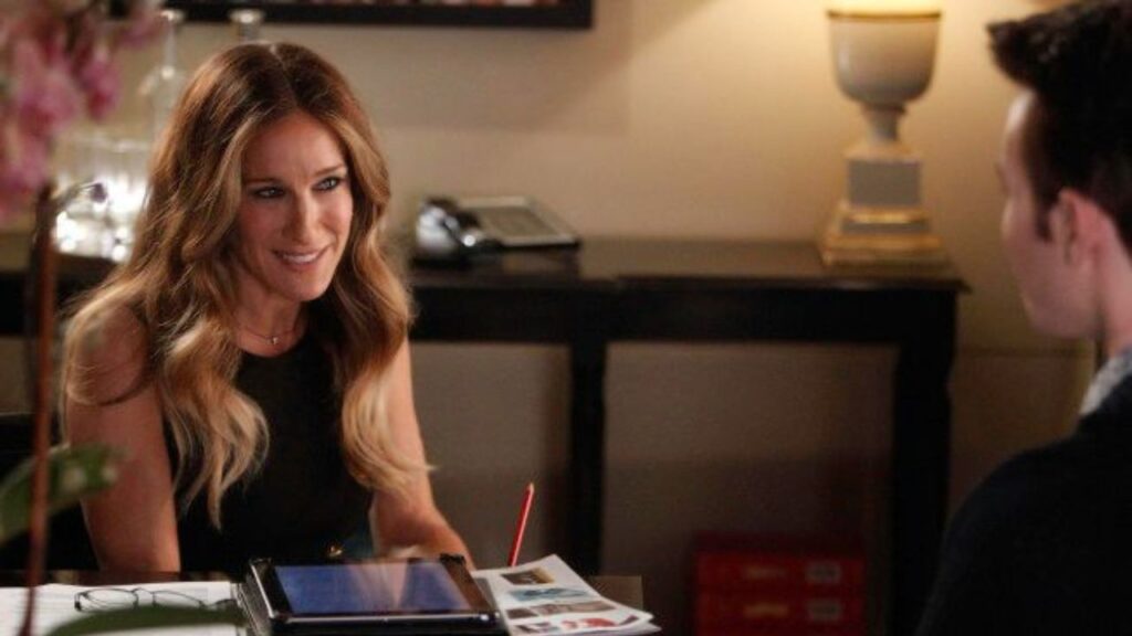 Sarah Jessica Parker on Glee (Image: Fox)
