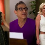 Sarah Jessica Parker, Jeff Goldblum, Britney Spears and Heather Morris on Glee (Image: Fox)