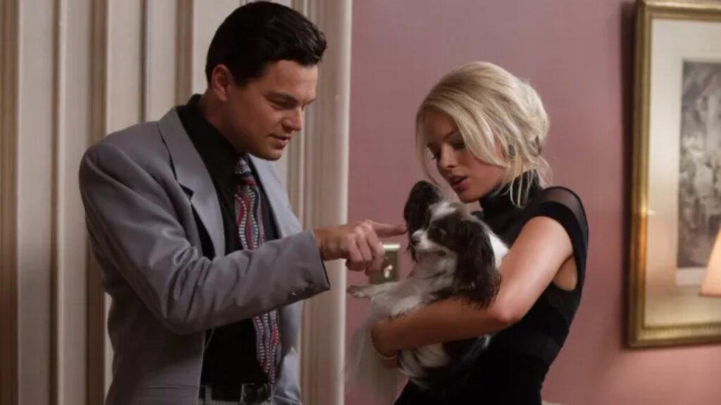 Margot Robbie and Leonardo Dicaprio in 'Wolf of the Wall Street' (Image: Paramount Pictures)