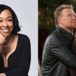 Shonda Rhimes, Owen and Teddy from 'Grey's Anatomy'