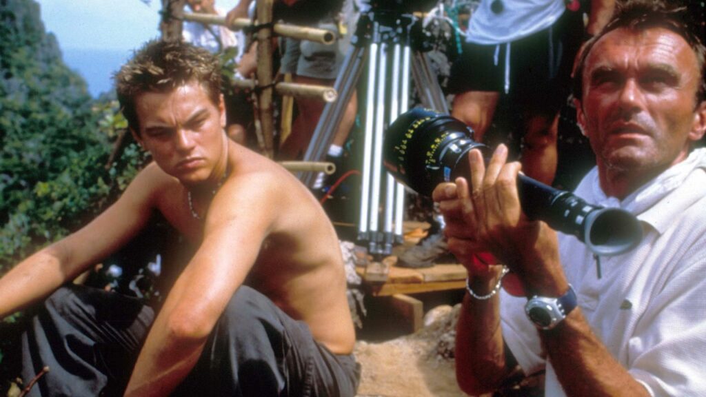 Leonardo DiCaprio and Danny Boyle (Image: 20th Century Fox)