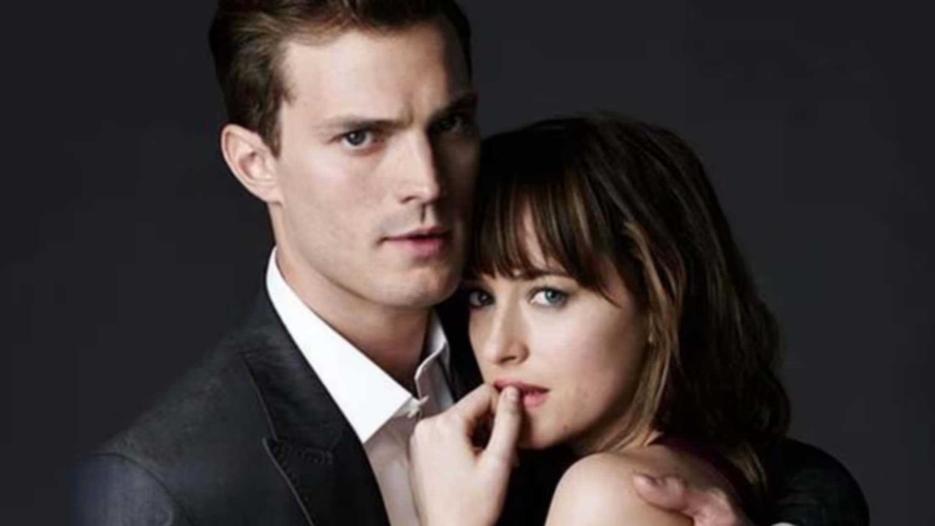 Christian Grey & Anastasia Steele in 'Fifty Shades of Grey' (2015)