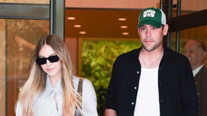 Sydney Sweeney and Scooter Braun Sydney Sweeney and Scooter Braun