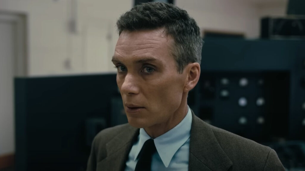 Cillian Murphy in Oppenheimer.