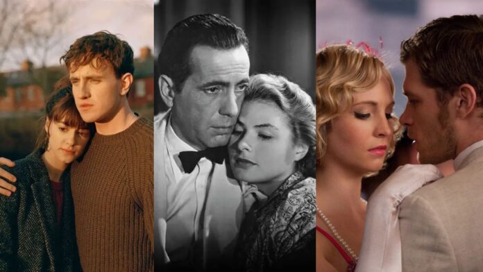 Normal People, Casablanca, The Vampire Diaries (Image: Hulu, Warner Bros. Pictures Inc., The CW)