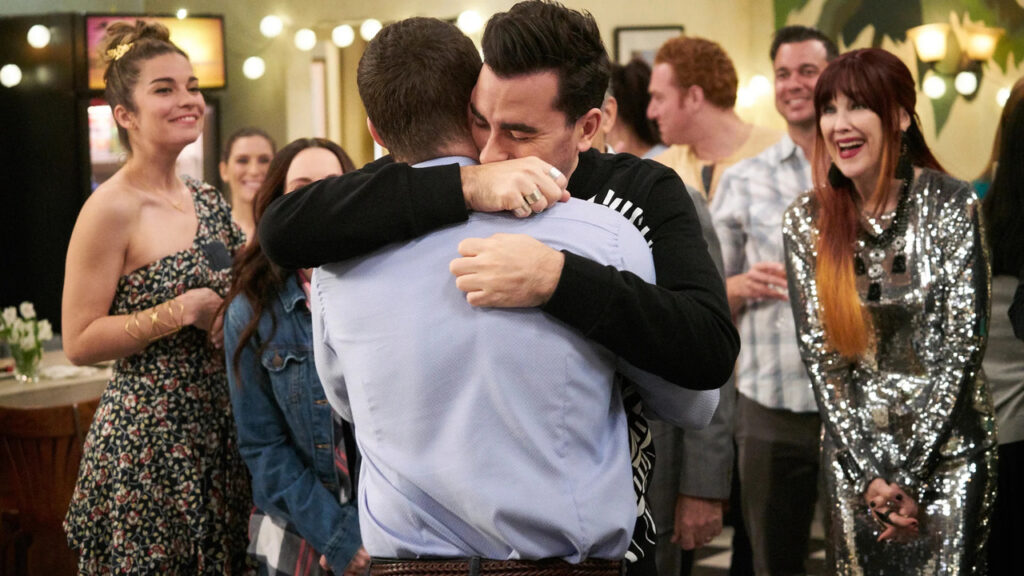 David and Patrick in Schitt's Creek