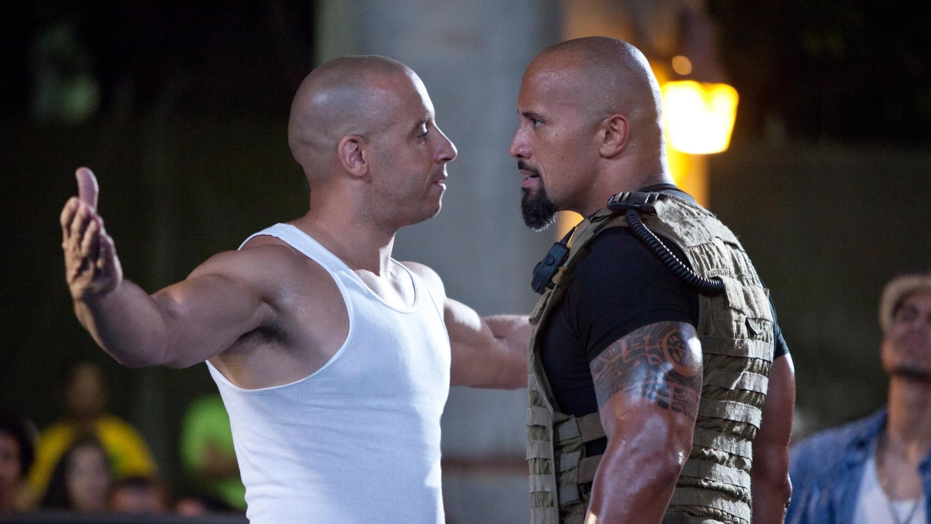 Dwayne Johnson And Vin Diesel’s Off-Screen Tension Changed The 'Fast' Franchise