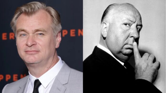 Christopher Nolan and Alfred Hitchcock (Image: Variety) Christopher Nolan and Alfred Hitchcock (Image: Variety)