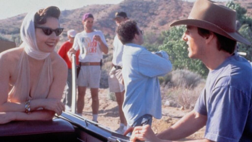 Tom Cruise behind the scenes of 'The Frightening Frammis' (Image: X)