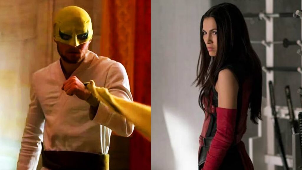 Iron Fist and Elektra (Image: Marvel)