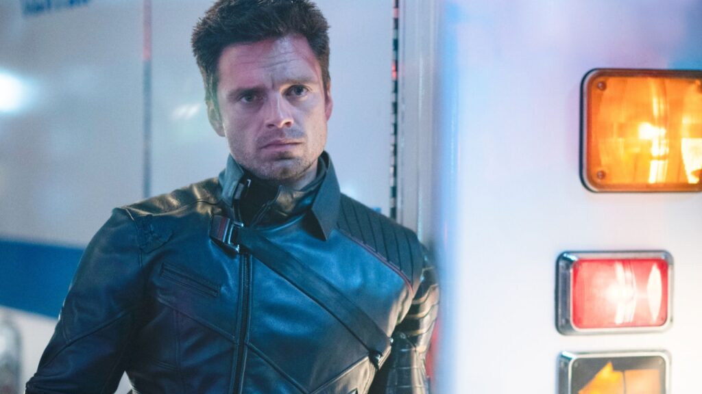Stan as Bucky (Image: Marvel)