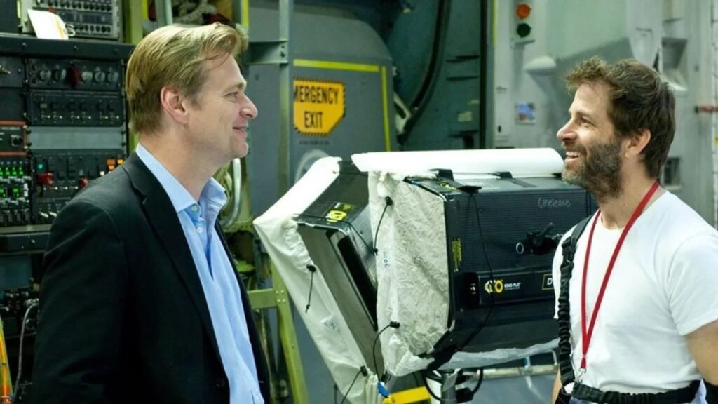 Christopher Nolan and Zack Snyder (Image: Warner Bros.)