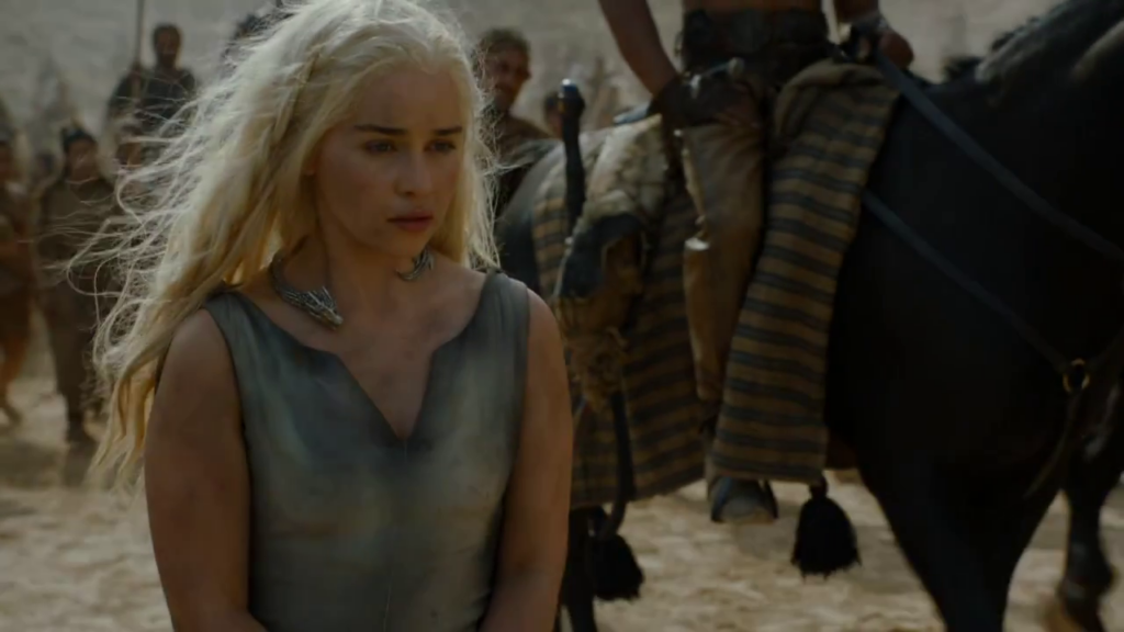 Emilia Clarke in 'Game of Thrones' (Image: HBO)