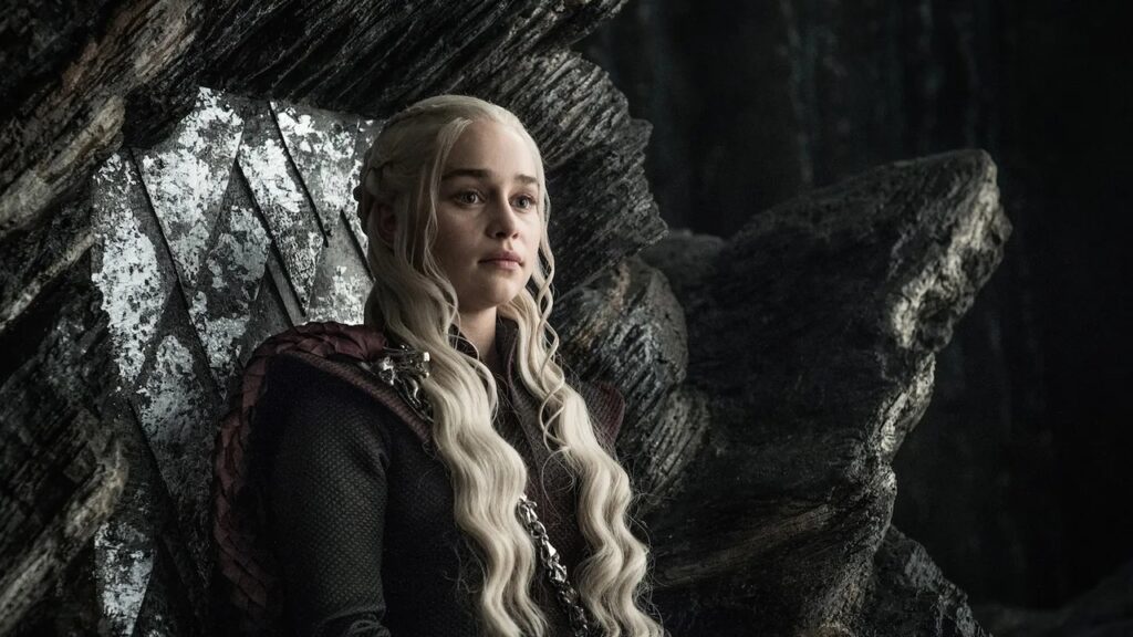 Emilia Clarke in 'Game of Thrones' (Image: HBO)