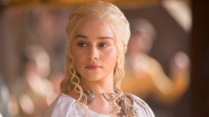 Emilia Clarke in 'Game of Thrones' (Image: HBO)