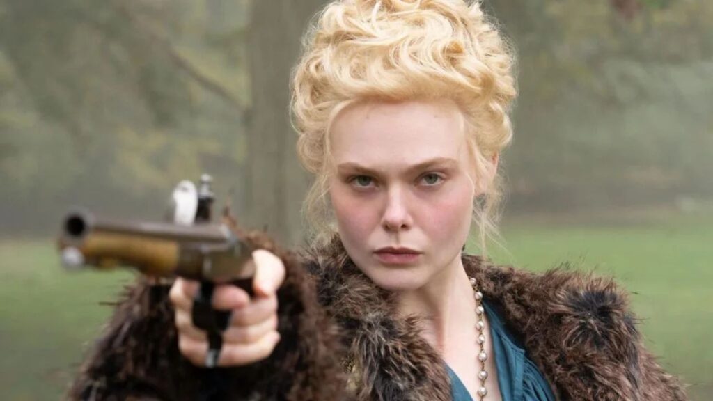 Catherine in The Great (Image: Hulu)
