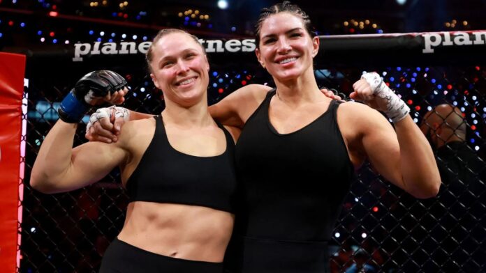 Ronda Rousey and Gina Carano