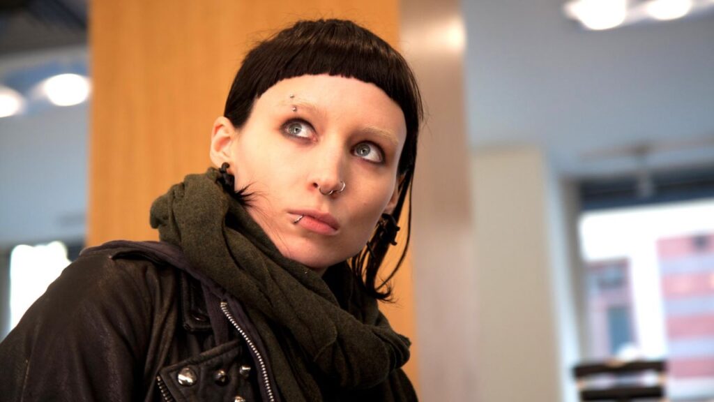 Lisbeth Salander in The Girl With The Dragon Tattoo (Image: Sony Pictures Releasing)