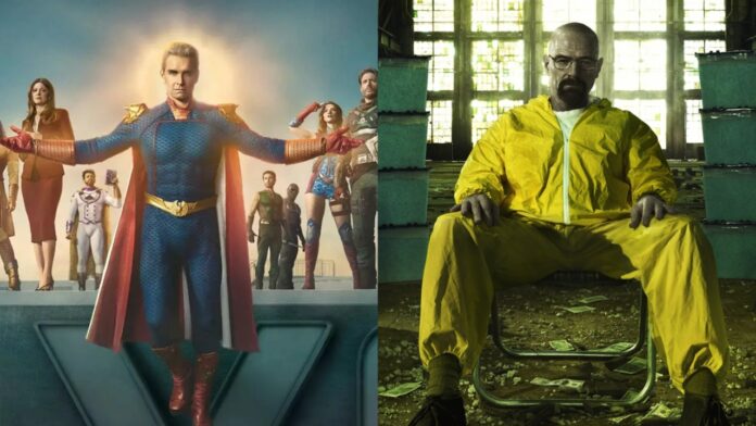 'The Boys' and 'Breaking Bad' (Image: Prime Video and AMC)