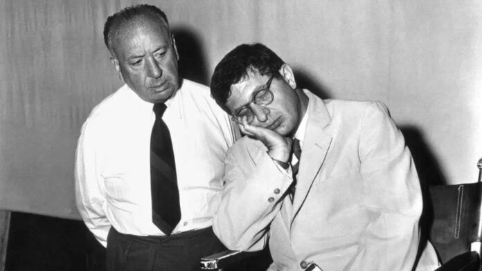 Alfred Hitchcock and Bernard Herrmann (Image: Chris Buck)