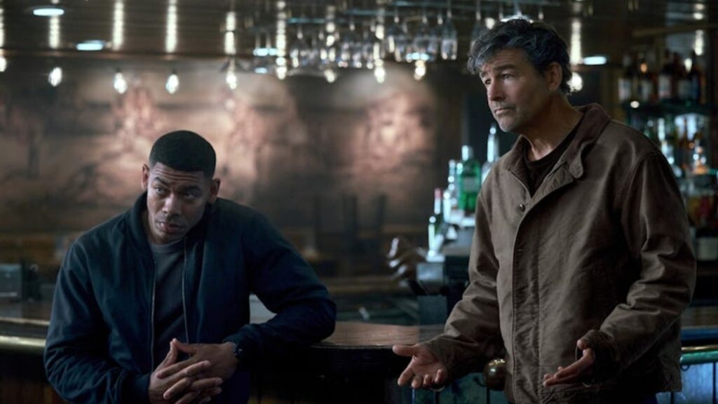 John and Hal in 'Lanterns' (Image: Warner Bros)