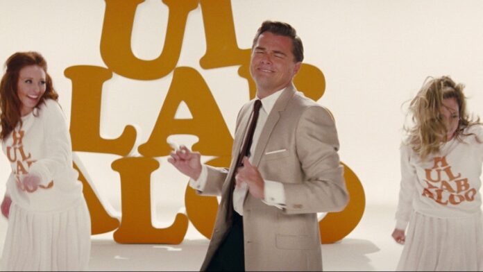 Leonardo DiCaprio dancing in 'Once Upon a Time in Hollywood' (Image: Sony Pictures)