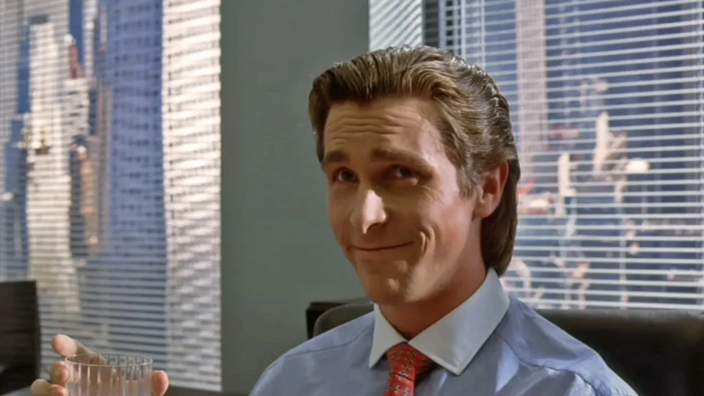 Christian Bale in 'American Psycho' (Image: Lionsgate Films)