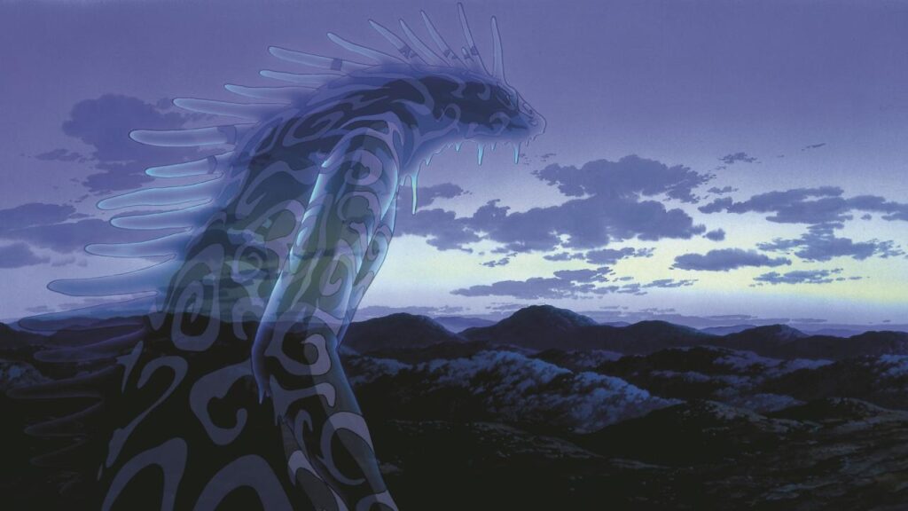 The Deer God in 'Princess Mononoke'