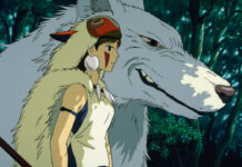 San and Moro in 'Princess Mononoke'