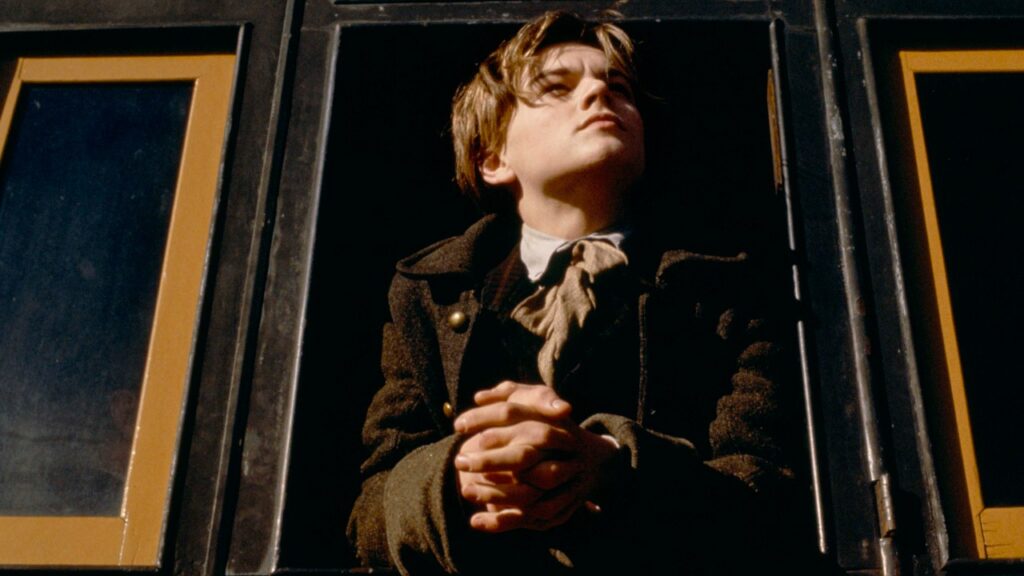 Leonardo DiCaprio in 'Total Eclipse' (Image: Fine Line Features)
