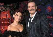 David Harbour and Millie Bobby Brown (Image: Entertainment Tonight)