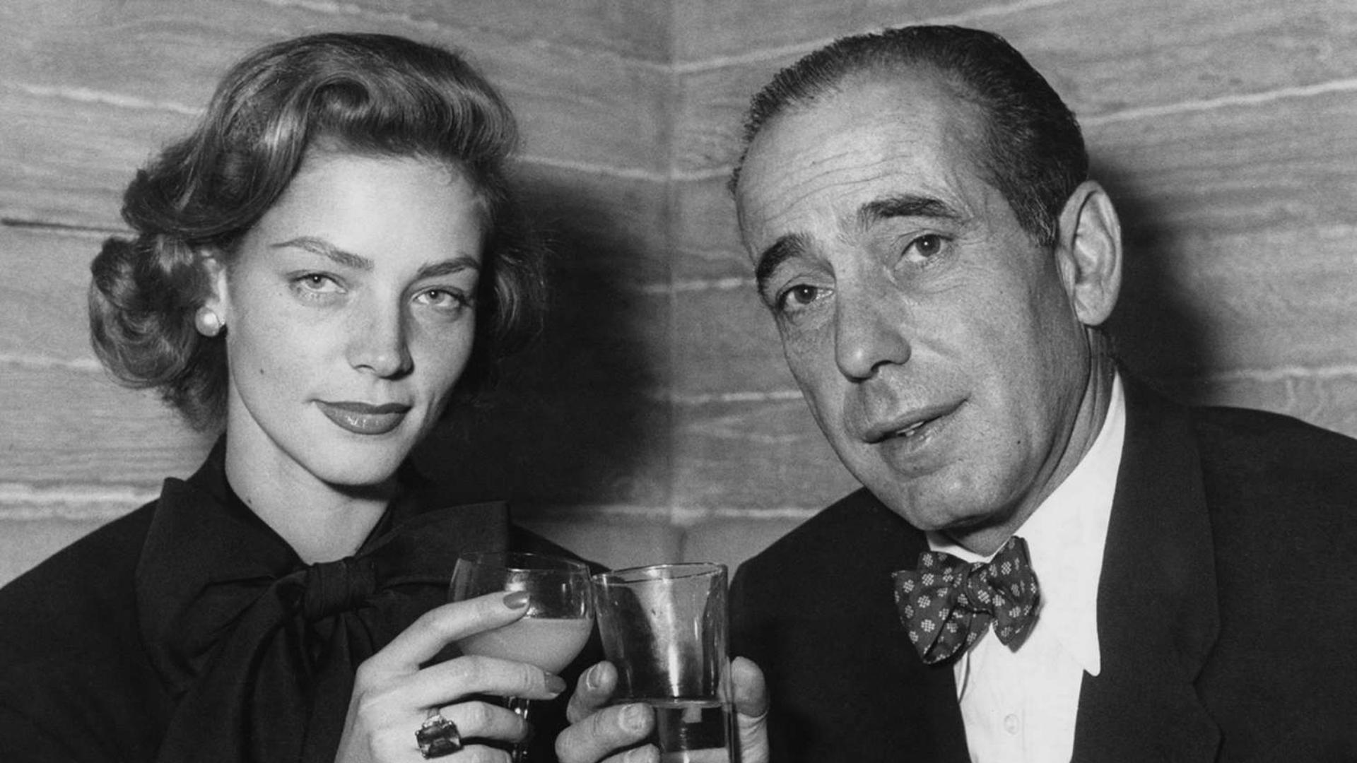 Humphrey Bogart and Lauren Bacall