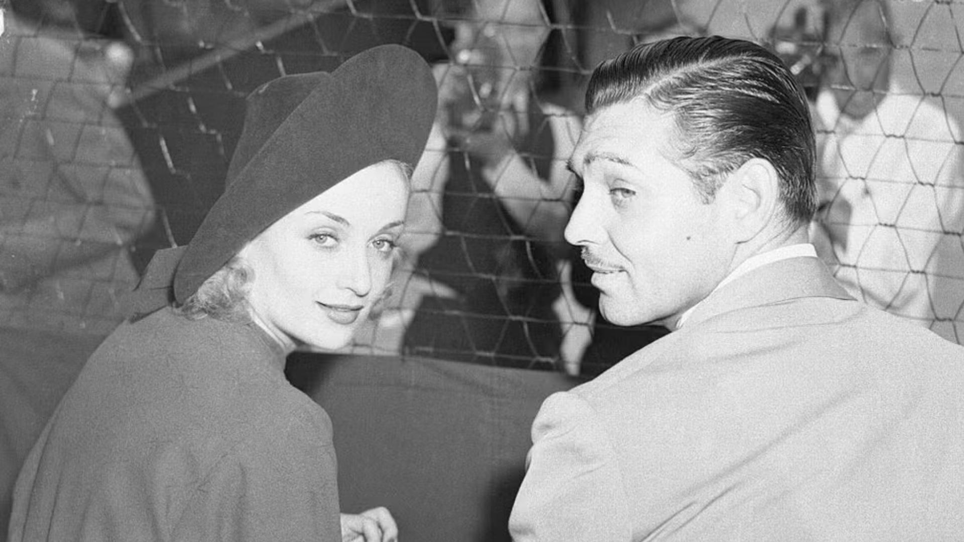 Clark Gable and Carole Lombard